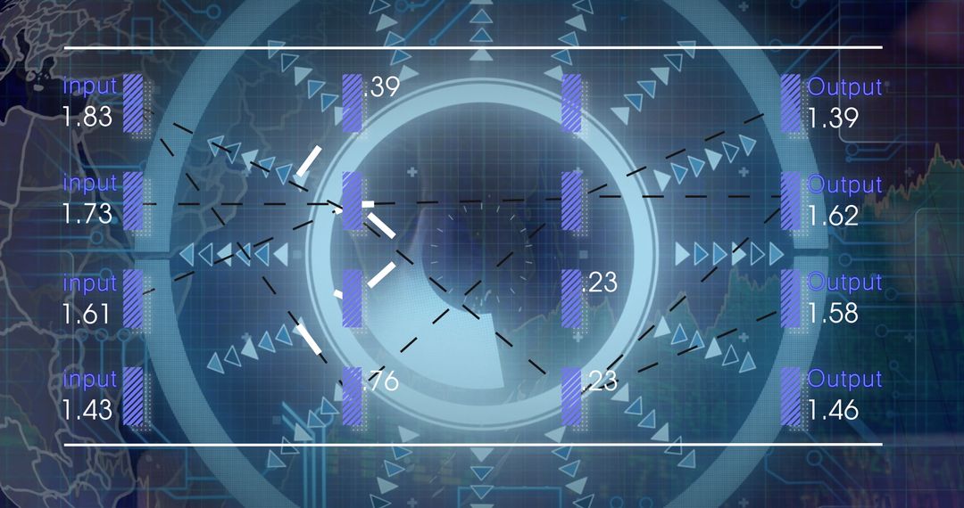 Global Digital Interface Featuring Diverse Data and Clock Elements