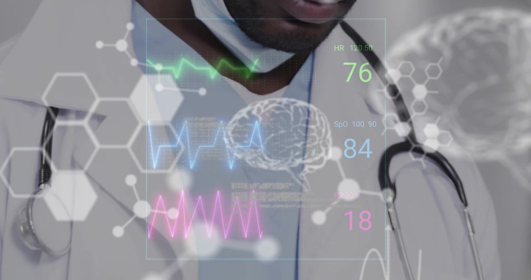 Afro-American Doctor Monitoring Medical Data with Innovation Frequency Charts