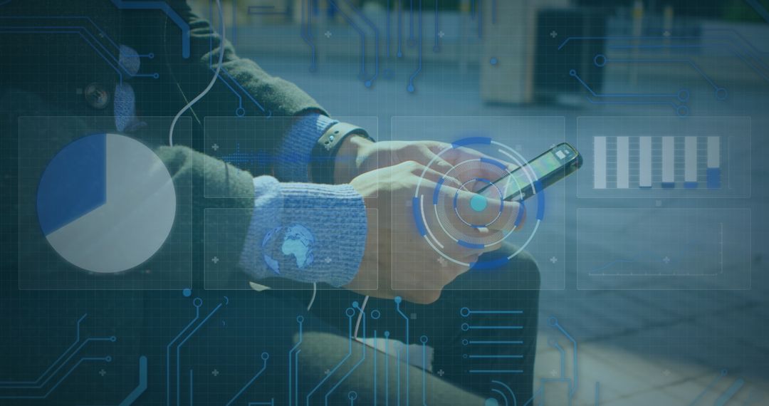 Digital Interfaces Merging with Urban Smartphone Use