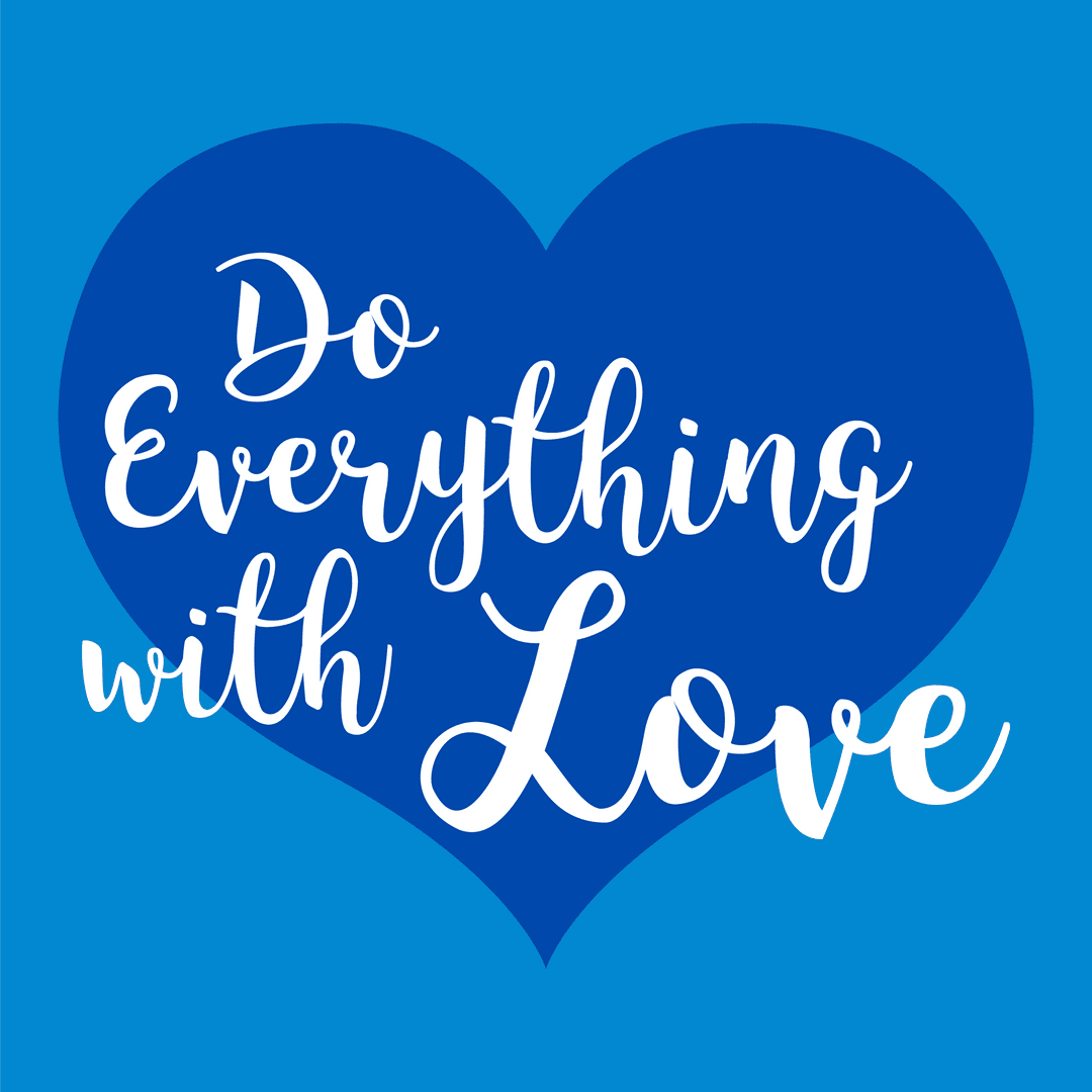 Romantic Quote in Heart Shape with Transparent Background Vector