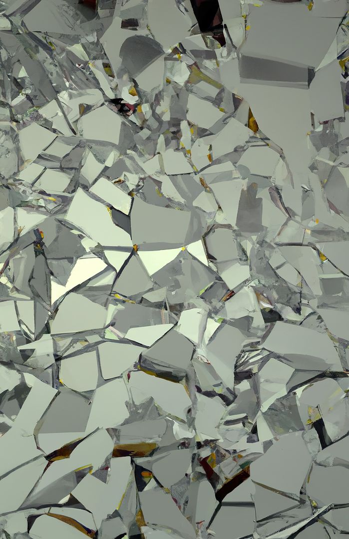 Close up of shattered glass created using generative ai technology - Free Images, Stock Photos and Pictures on Pikwizard.com