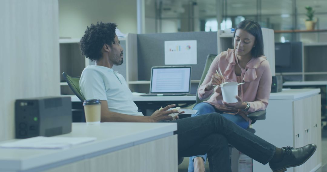 Team Discussion in Modern Office, Promoting Creative Collaboration