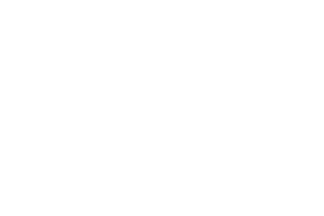 White Silhouette of Pointing Hand on Transparent Background