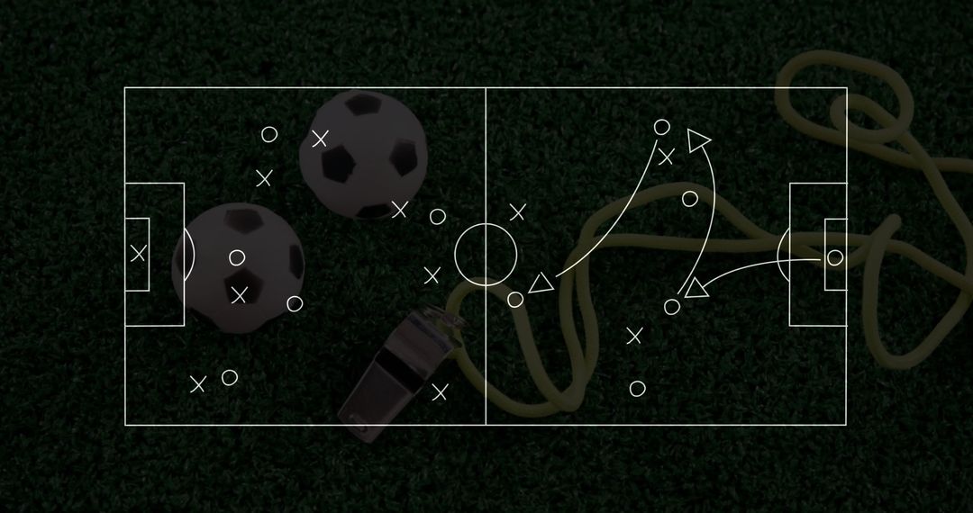 Soccer Tactics Planning with Field Layout and Training Equipment