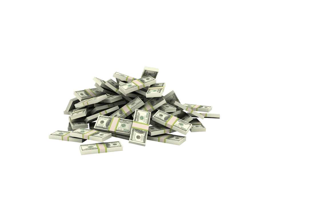 Transparent Stack of Cash on Transparent Background for Economic Concepts - Download Free Stock Images Pikwizard.com
