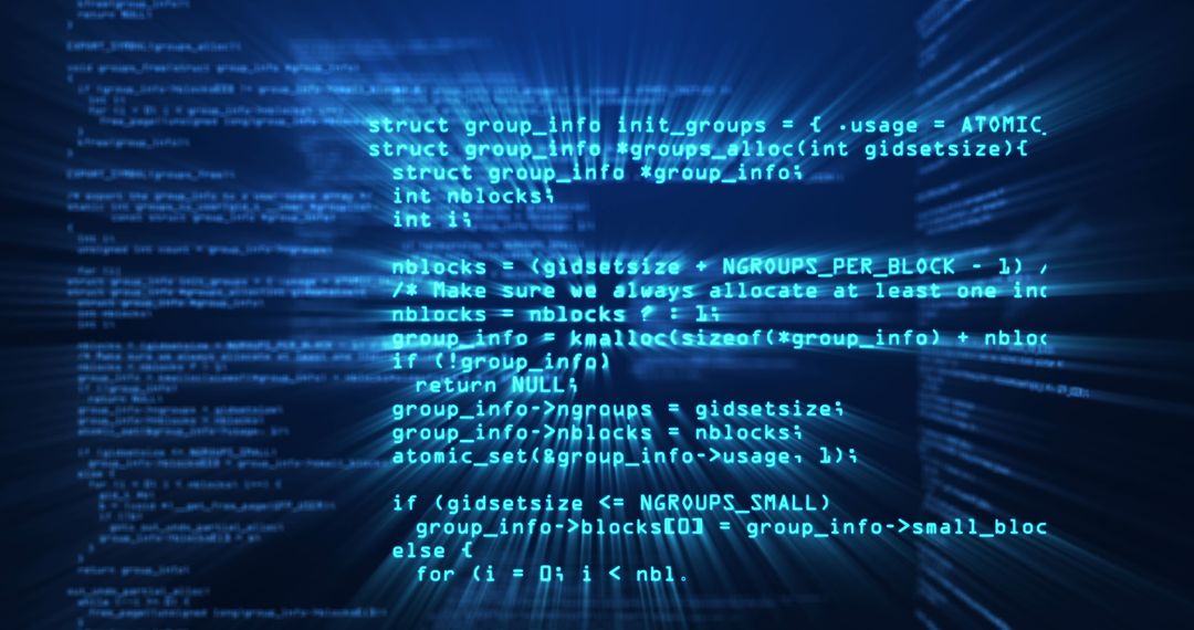 Digital Code and Data Processing Visual Metaphor - Free Images, Stock Photos and Pictures on Pikwizard.com