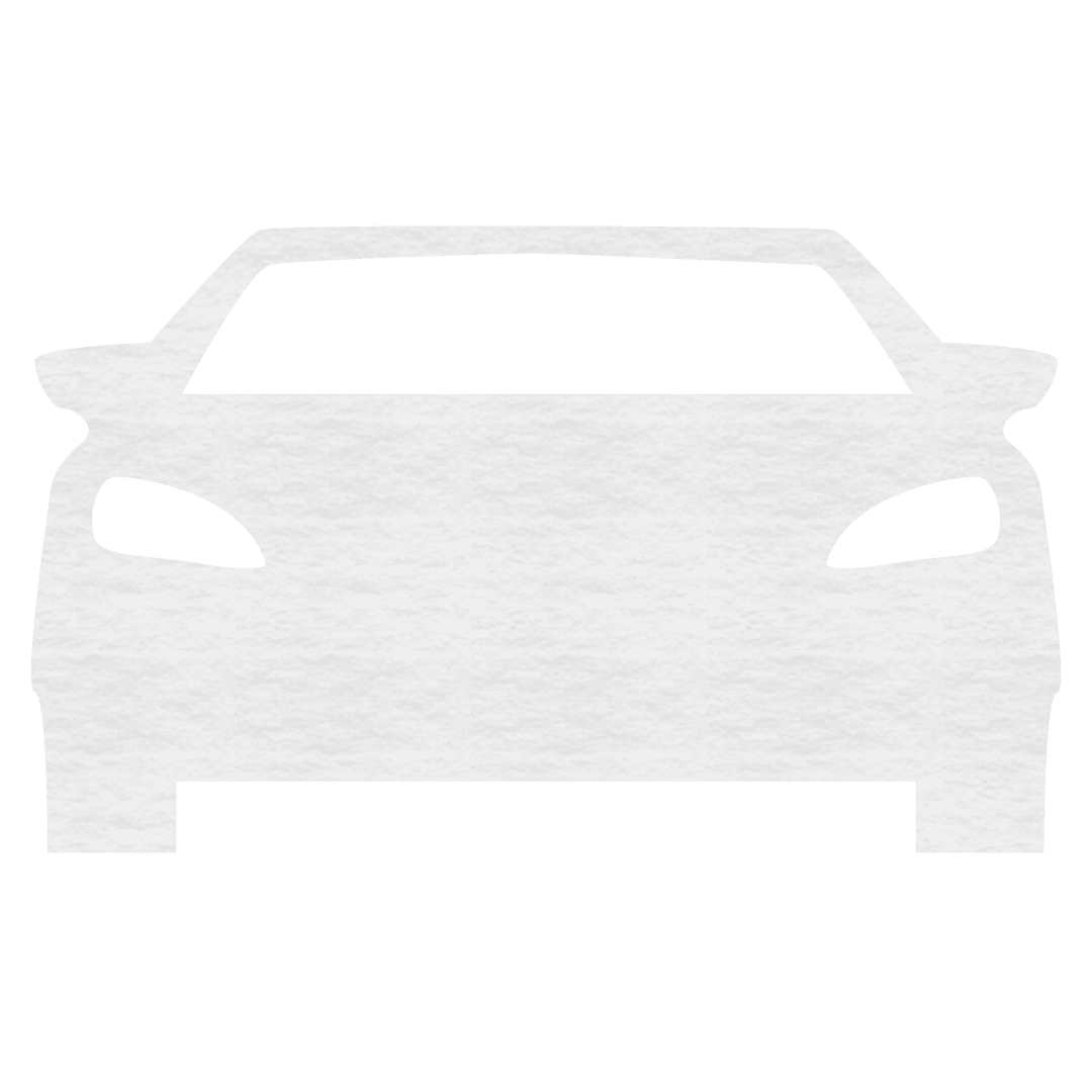Transparent Paper Car Illustration with White Texture