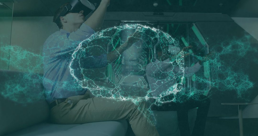 Interplay of VR Technology and Neural Networks with Brain Visualization