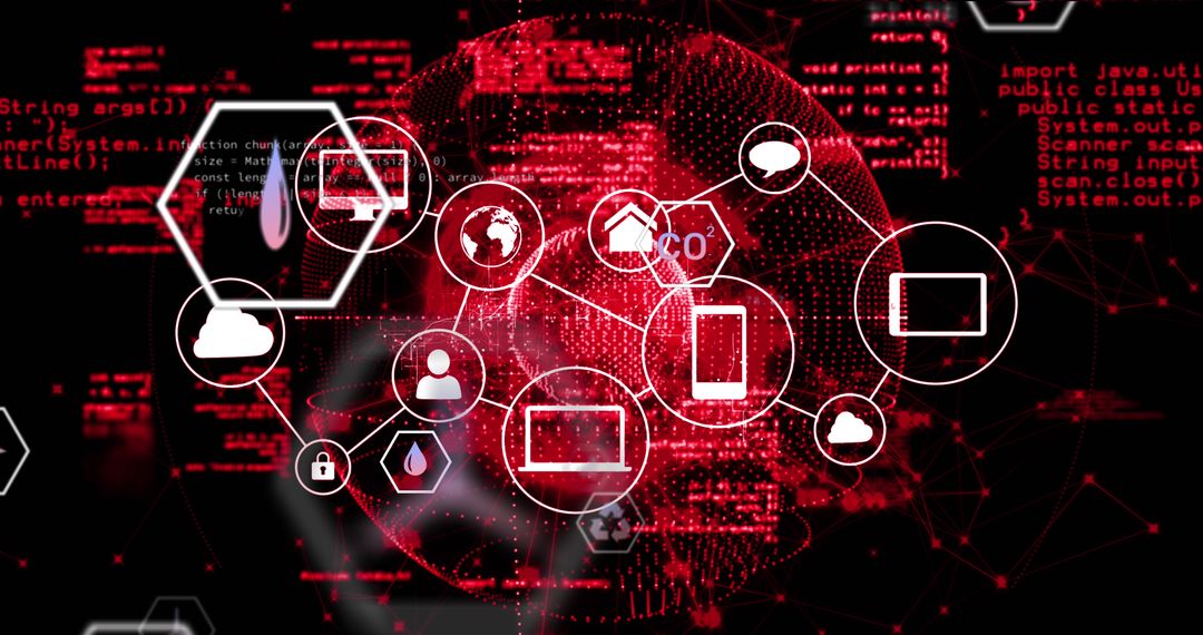 global data processing and media technology interface concept - Free Images, Stock Photos and Pictures on Pikwizard.com