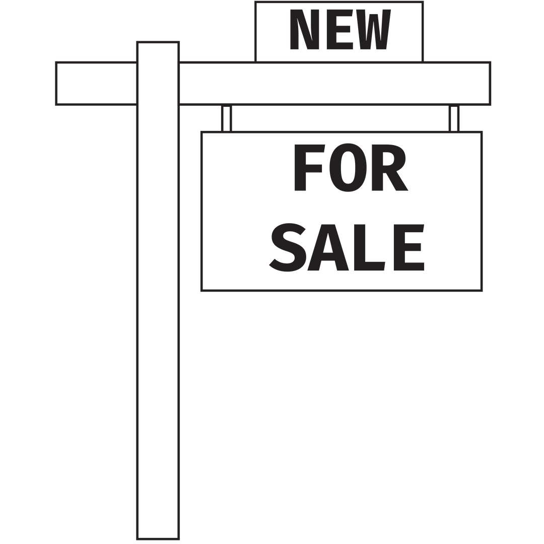 Transparent Property For Sale Sign Vector Isolated For Real Estate Advertisement - Download Free Stock Images Pikwizard.com