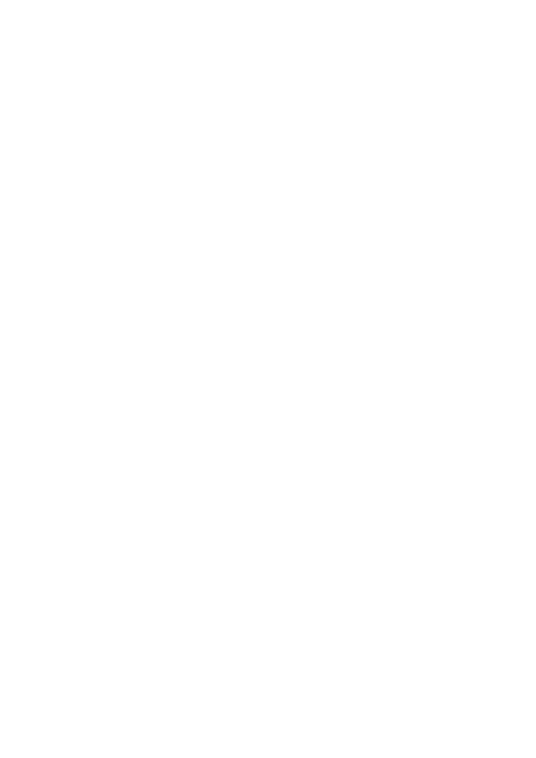 Minimalist Invitation Design on Transparent Background