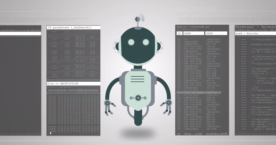 ai chatbot and data processing interface - Free Images, Stock Photos and Pictures on Pikwizard.com