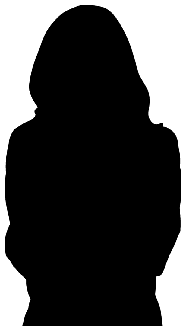 Hoodie-Clad Man Silhouette Vector Isolated on Transparent