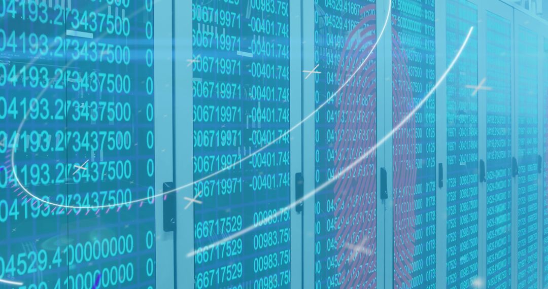 Digital Data Streams Scanning Across Computer Servers