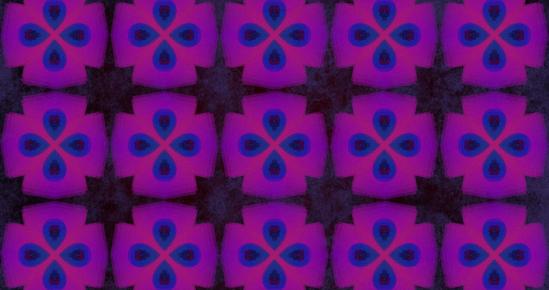 Kaleidoscopic Pink and Purple Pattern for Mesmerizing Designs - Free Images, Stock Photos and Pictures on Pikwizard.com