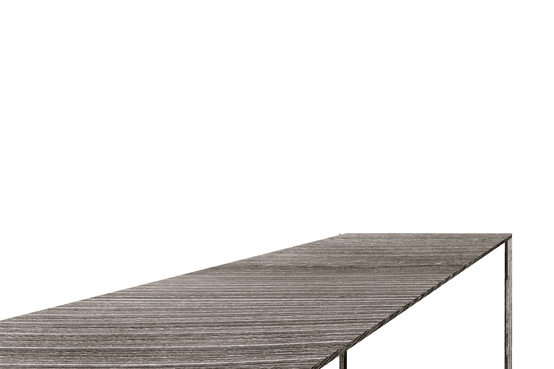 Realistic Wooden Jetty on Transparent Background