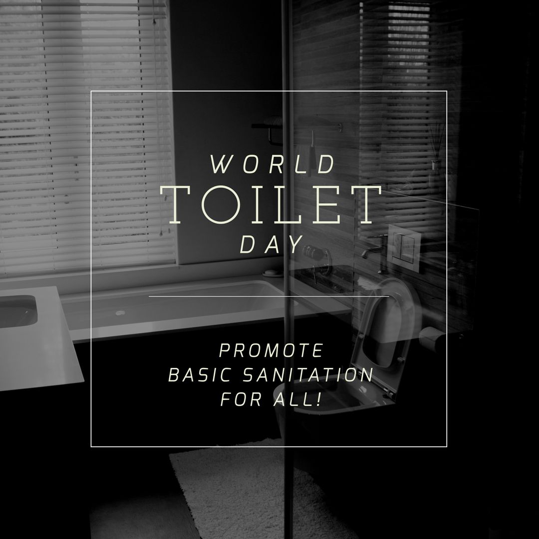 World Toilet Day Poster Highlighting Sanitation Awareness