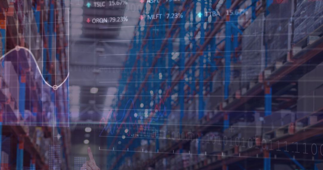 Cutting-Edge Warehouse with Financial Analytics Data Overlay