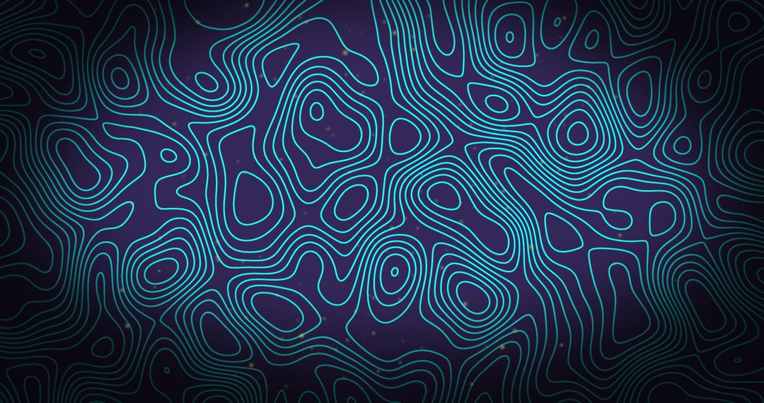 Abstract Topographic Lines Seamless Pattern Background