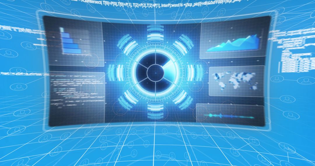 Futuristic Data Interface in Virtual Technology Environment