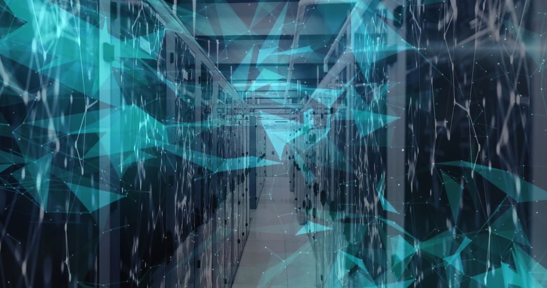 6G Technology and Global Networking Interface in Server Room