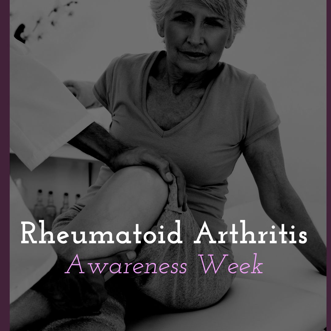 Senior Woman Undergoing Medical Joint Examination for Arthritis Awareness
