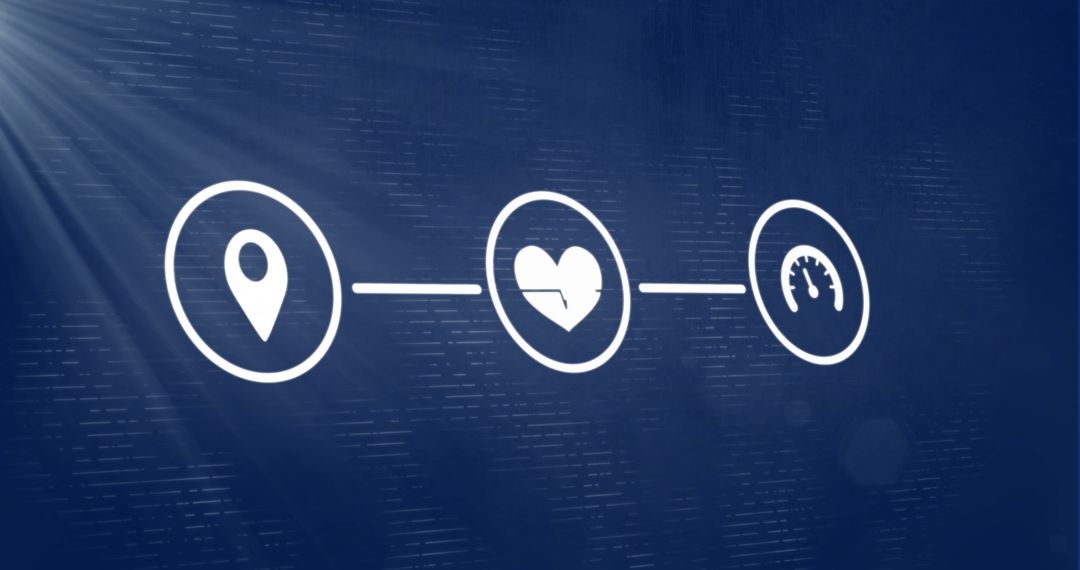 Futuristic Infographic Transforming Health Connectivity