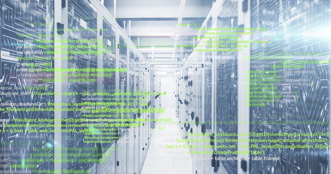 Abstract Digital Code Flow in Modern Data Center