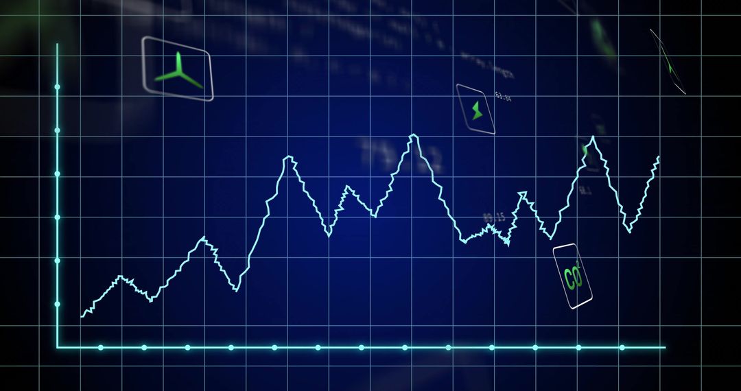 Futuristic Visual Analytics of Environmental Data on Neon Grid