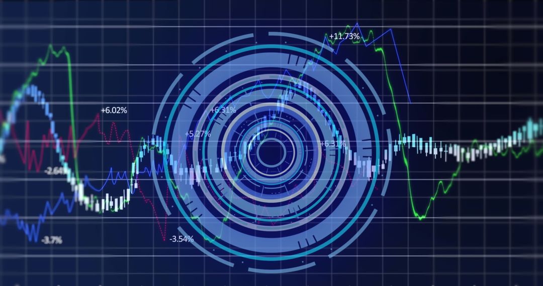 Digital Finance Analysis: Interactive Data Visualization on Screen