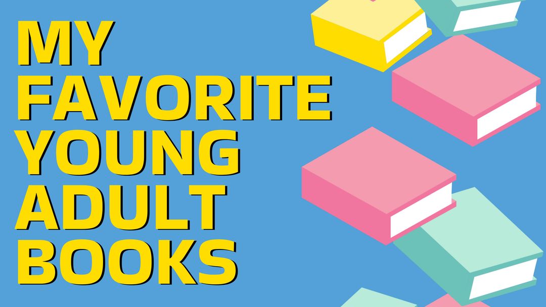 Colorful Illustration Highlighting Popular Young Adult Books