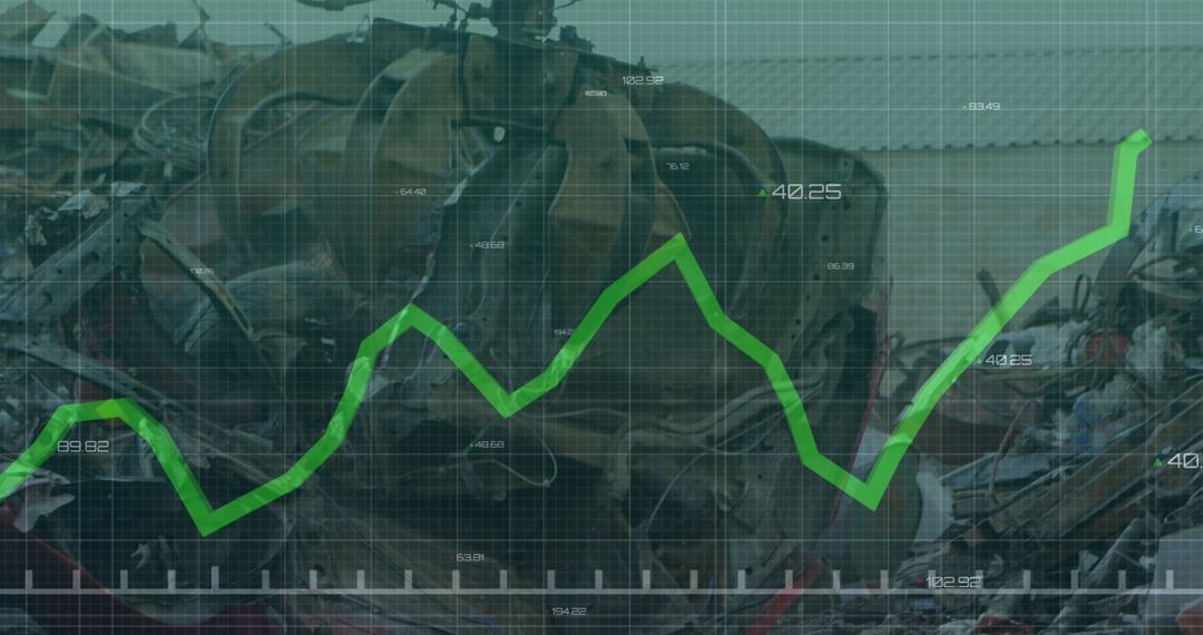 Analysis of Recyclable Materials Growth at Junkyard