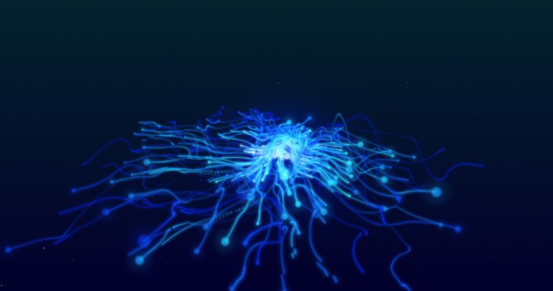 Neon Diamonds with Glowing Light Trails in Futuristic Style