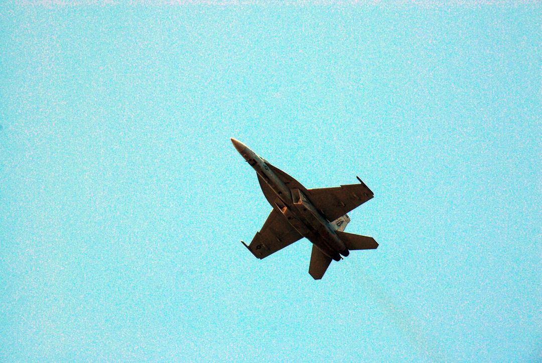 F-18 Super Hornet Flying Over Kennedy Space Center During World Space Expo - Free Images, Stock Photos and Pictures on Pikwizard.com