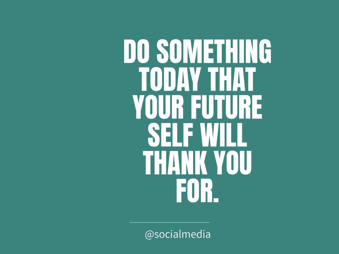 Inspirational Quote on Tranquil Green Background