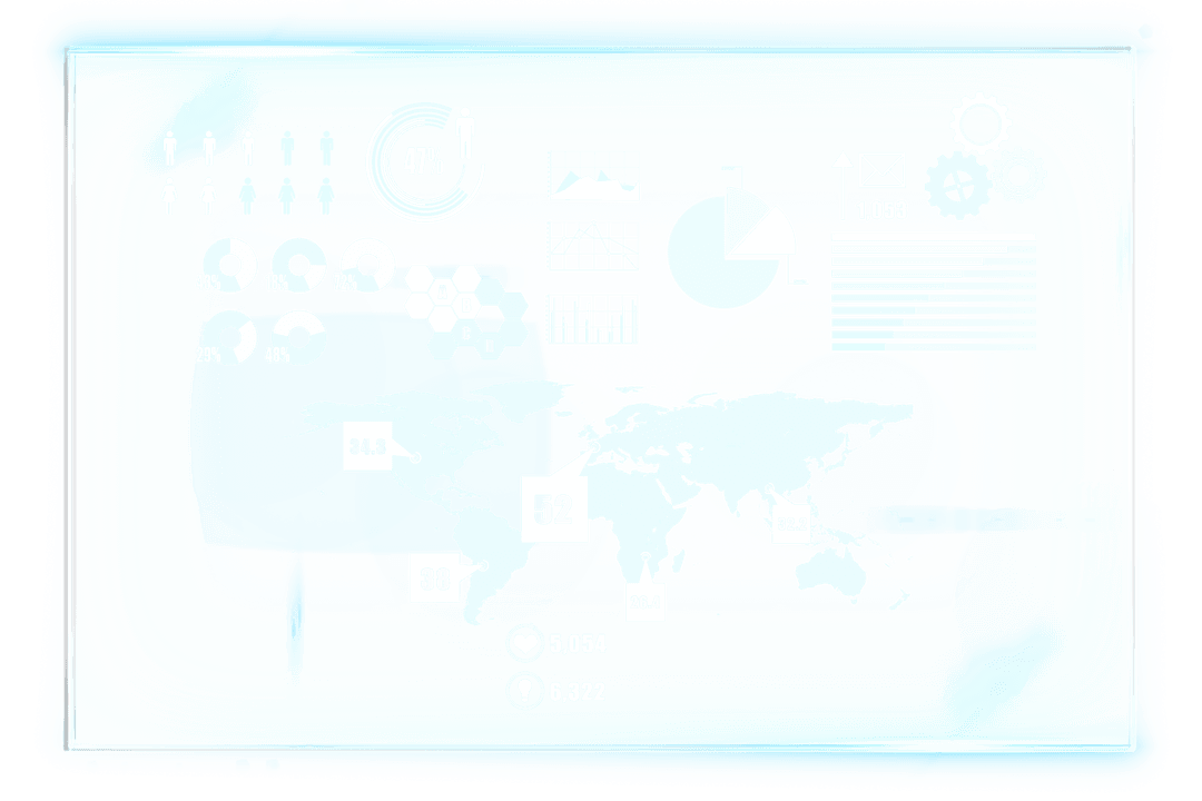 Digital Data Interface with Transparent Map Background - Download Free Stock Images Pikwizard.com