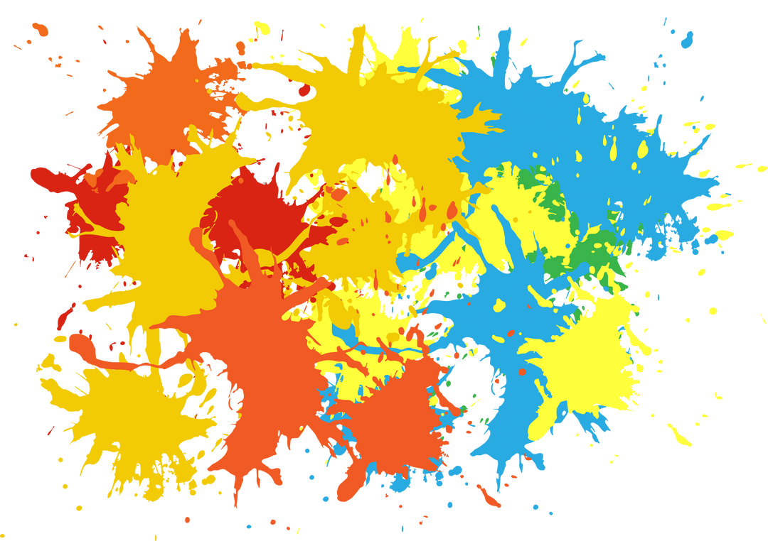 Vibrant Colorful Abstract Ink Splashes With Transparent Background - Download Free Stock Images Pikwizard.com