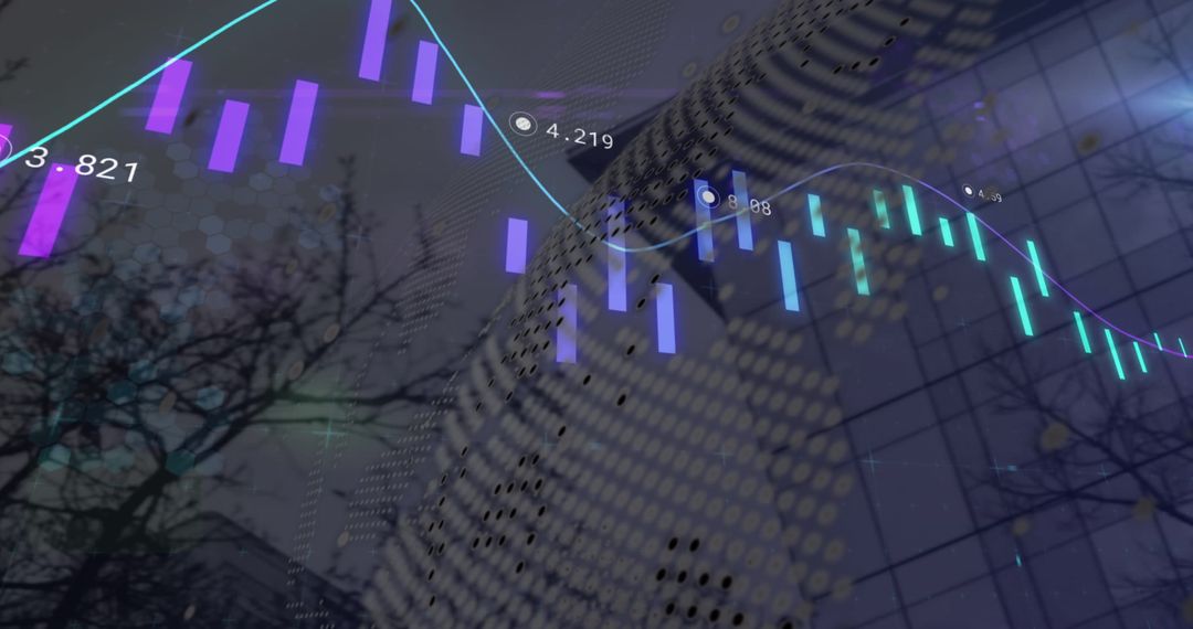 Digital Data Processing Against Urban Landscape