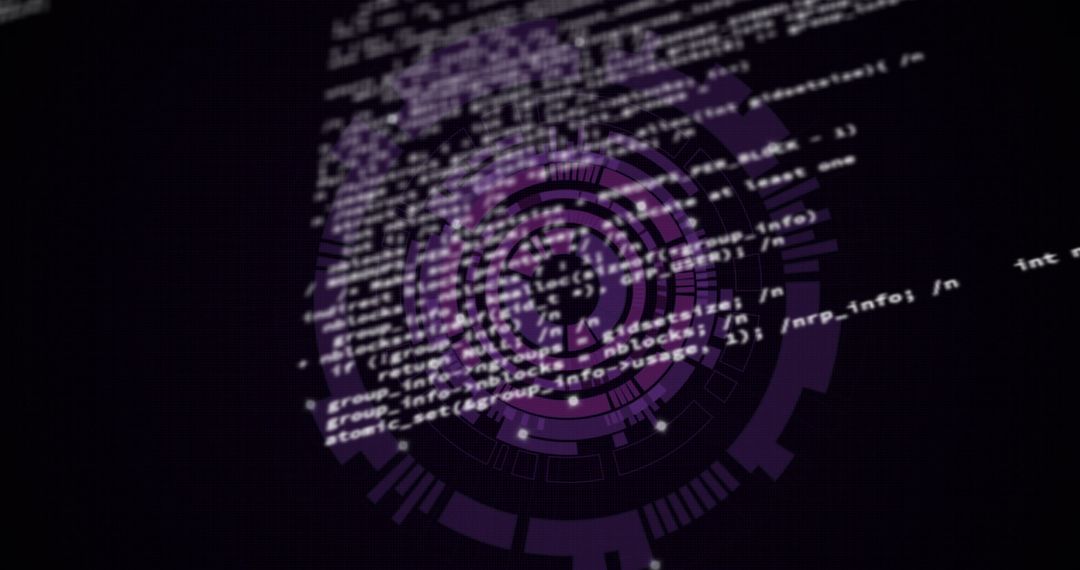 Digital Data Processing Visualization with Technological Interface - Free Images, Stock Photos and Pictures on Pikwizard.com