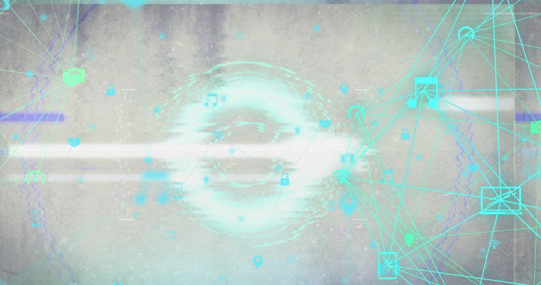 Abstract Digital Network with Global Data Exchange