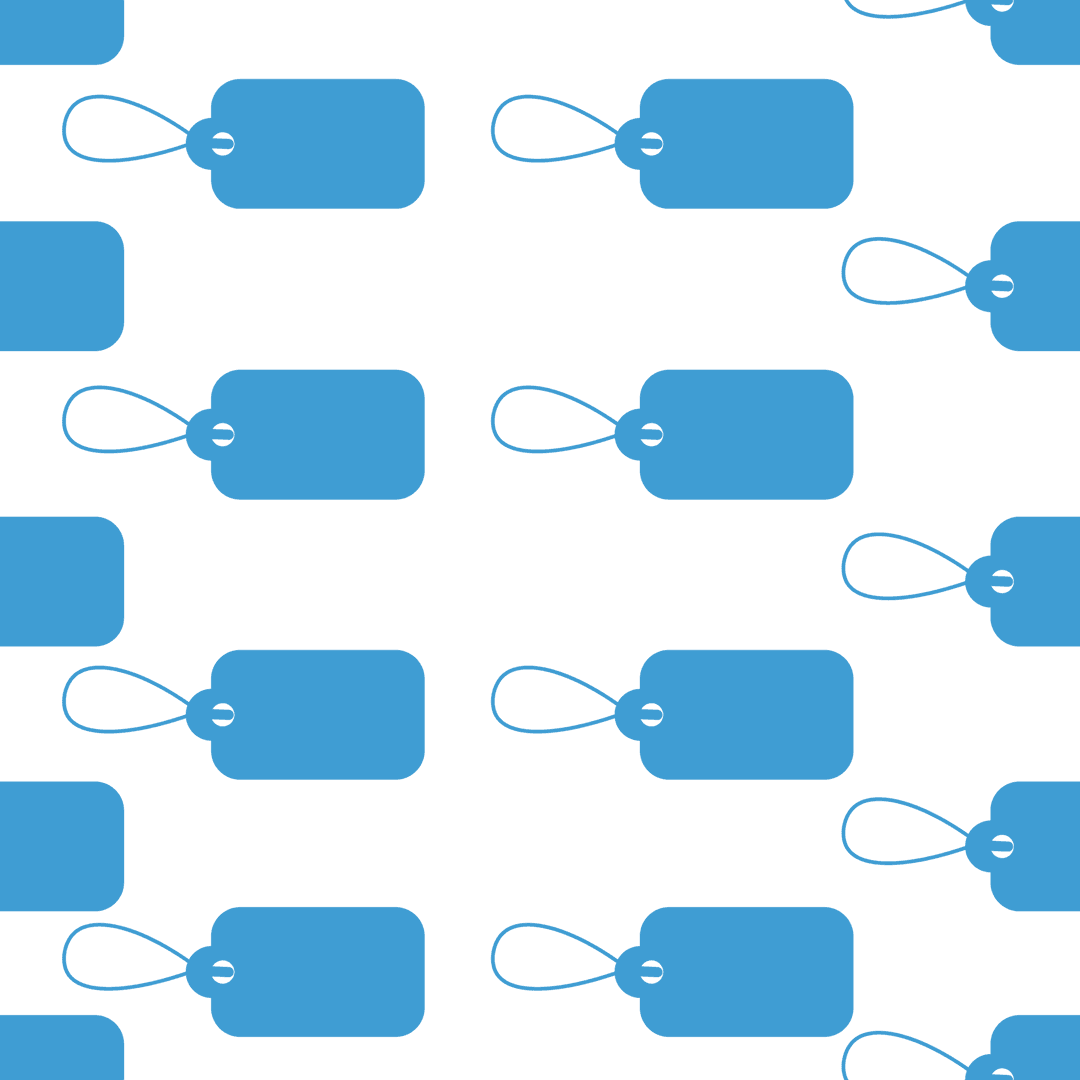 seamless blue tags pattern on transparent background for design projects - Download Free Stock Images Pikwizard.com