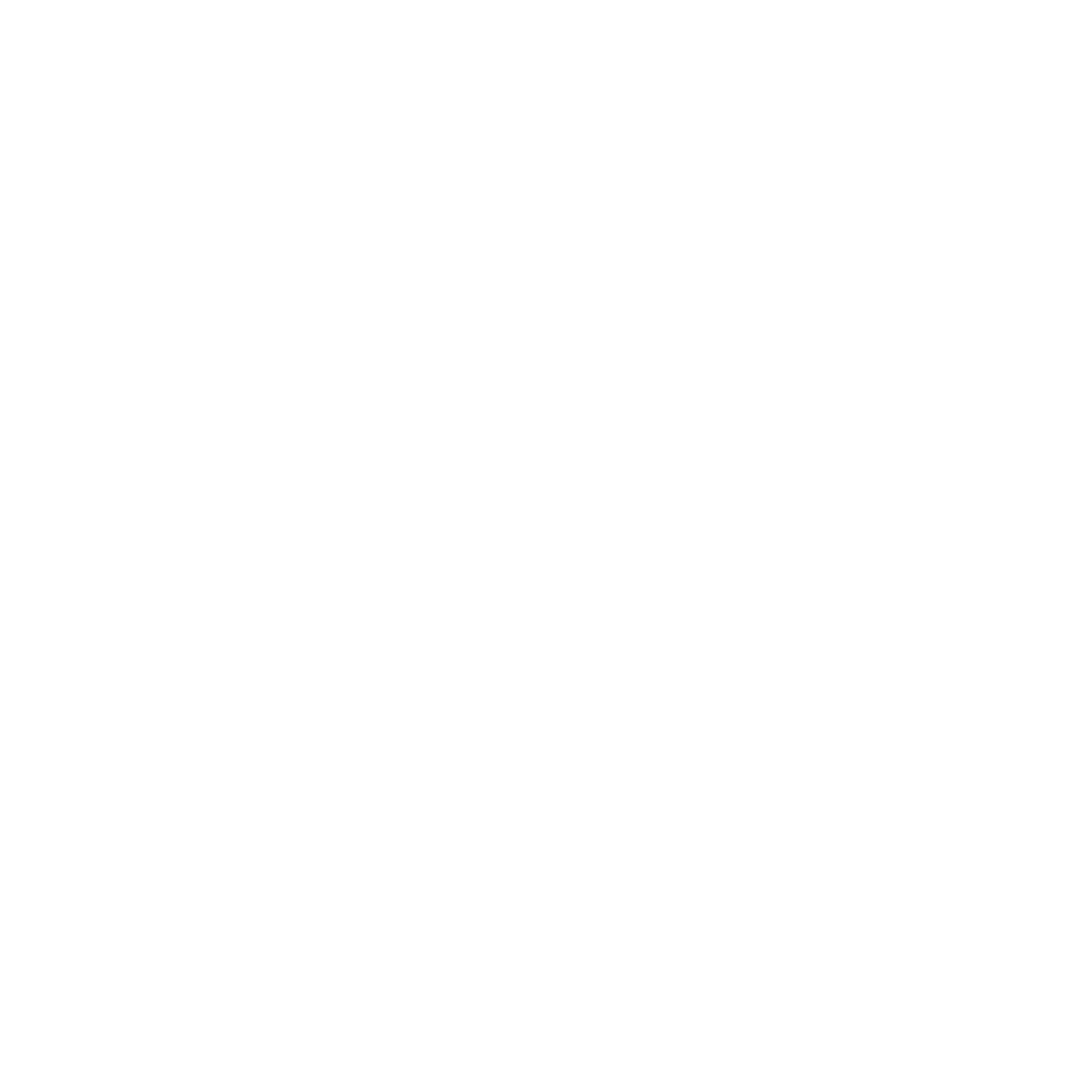 White Abstract Horizontal Covers Lines on Transparent Background