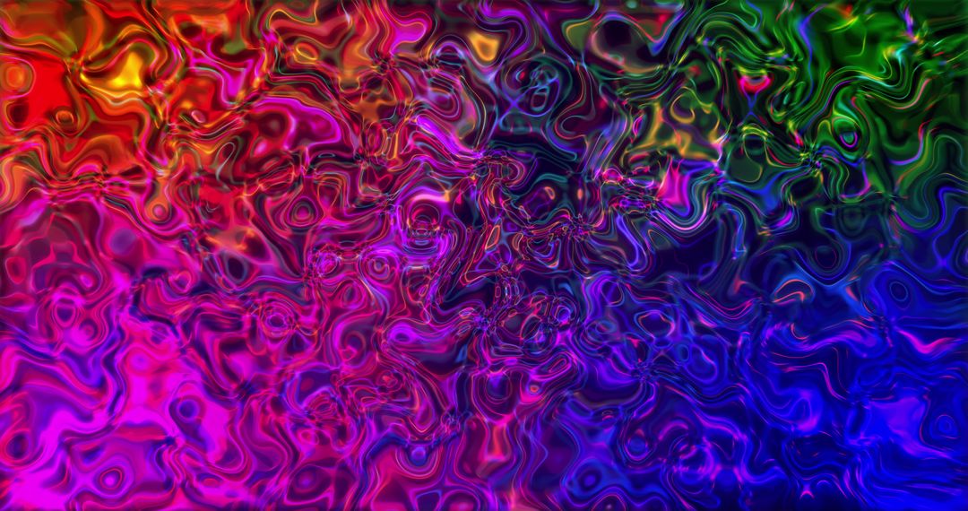 Colorful Abstract Waves Creating Dynamic Flow - Free Images, Stock Photos and Pictures on Pikwizard.com