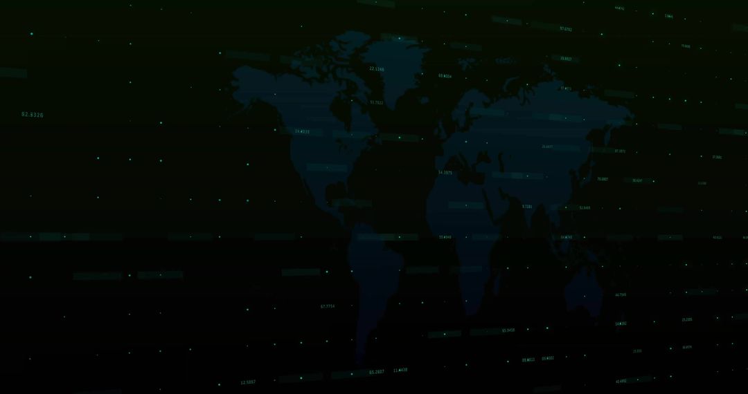 Global Data Visualization with Futuristic Dashboard Design