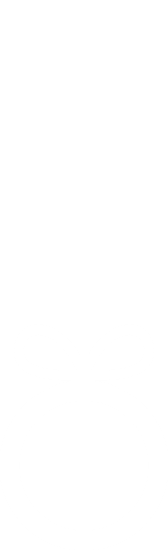 Minimal Christmas Decoration Element on Transparent Background