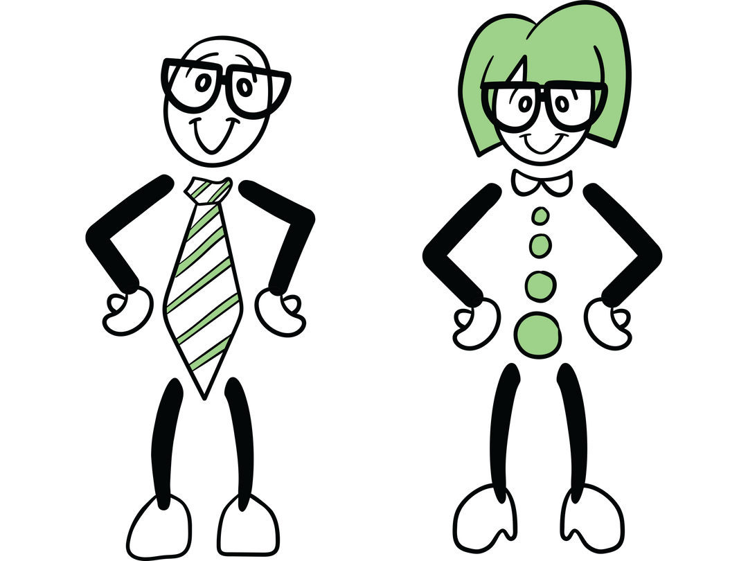 Colorful Cartoons with Black Glasses on Transparent Background - Download Free Stock Images Pikwizard.com