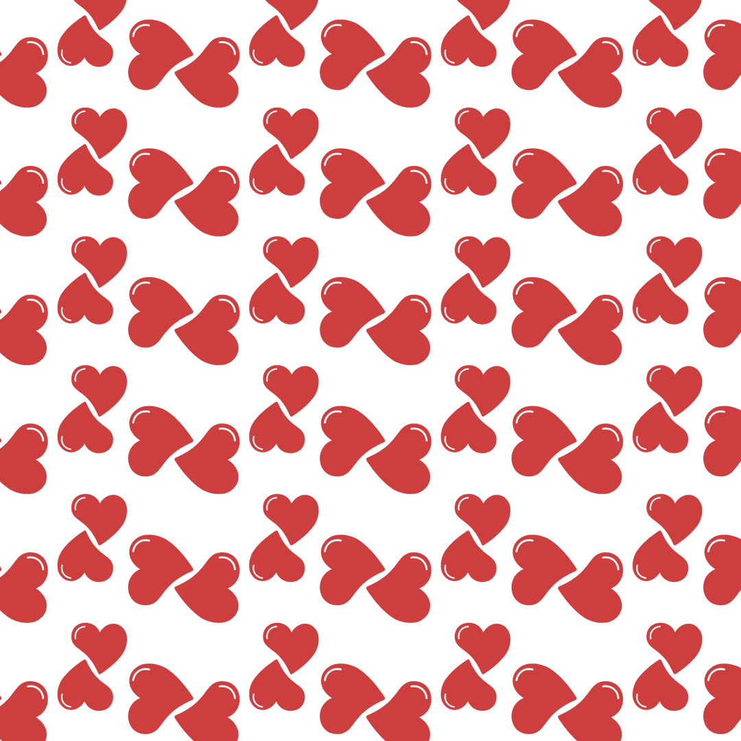 Red Heart Pattern Vector on Transparent Background Bearing Love - Download Free Stock Images Pikwizard.com