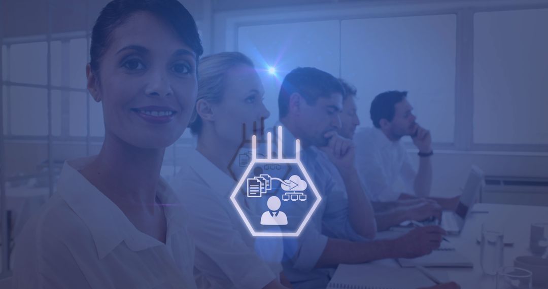 Diverse Business Team Embracing Digital Solutions