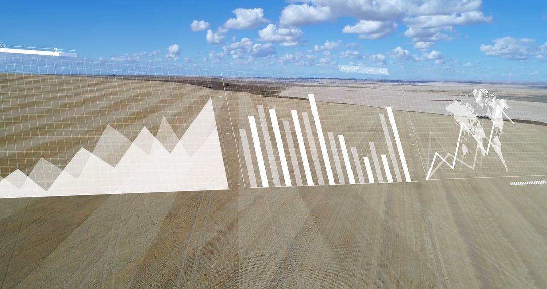Digital Financial Analytics Overlay on Vast Farmland