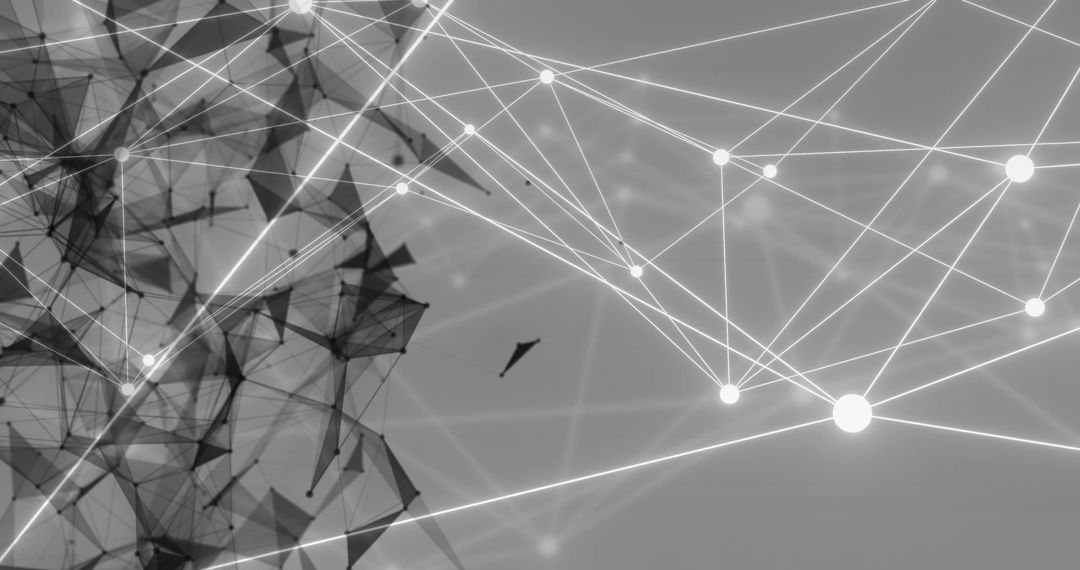 Digital network and abstract shape connectivity